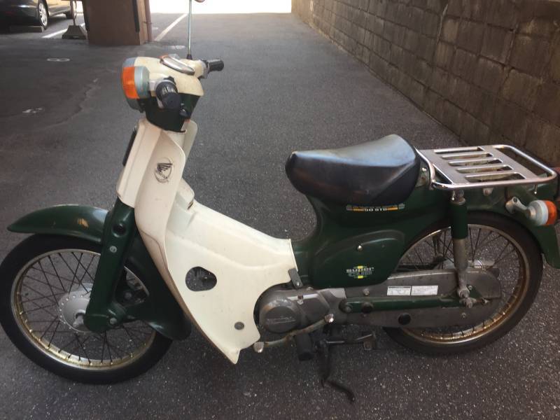 実働 ホンダスーパーカブ 50cc AA01 C50D7 2007年製 販促スタイル 車体