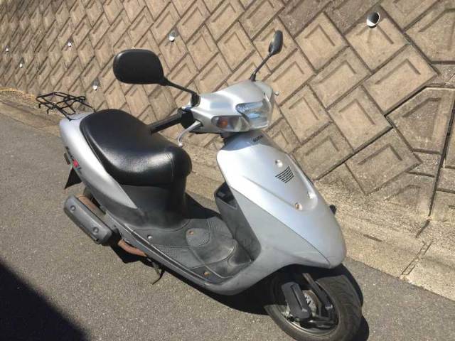 ⭐︎原付き バイク スズキ 50cc レッツ2 2st 現状車 エンジン実働 - バイク